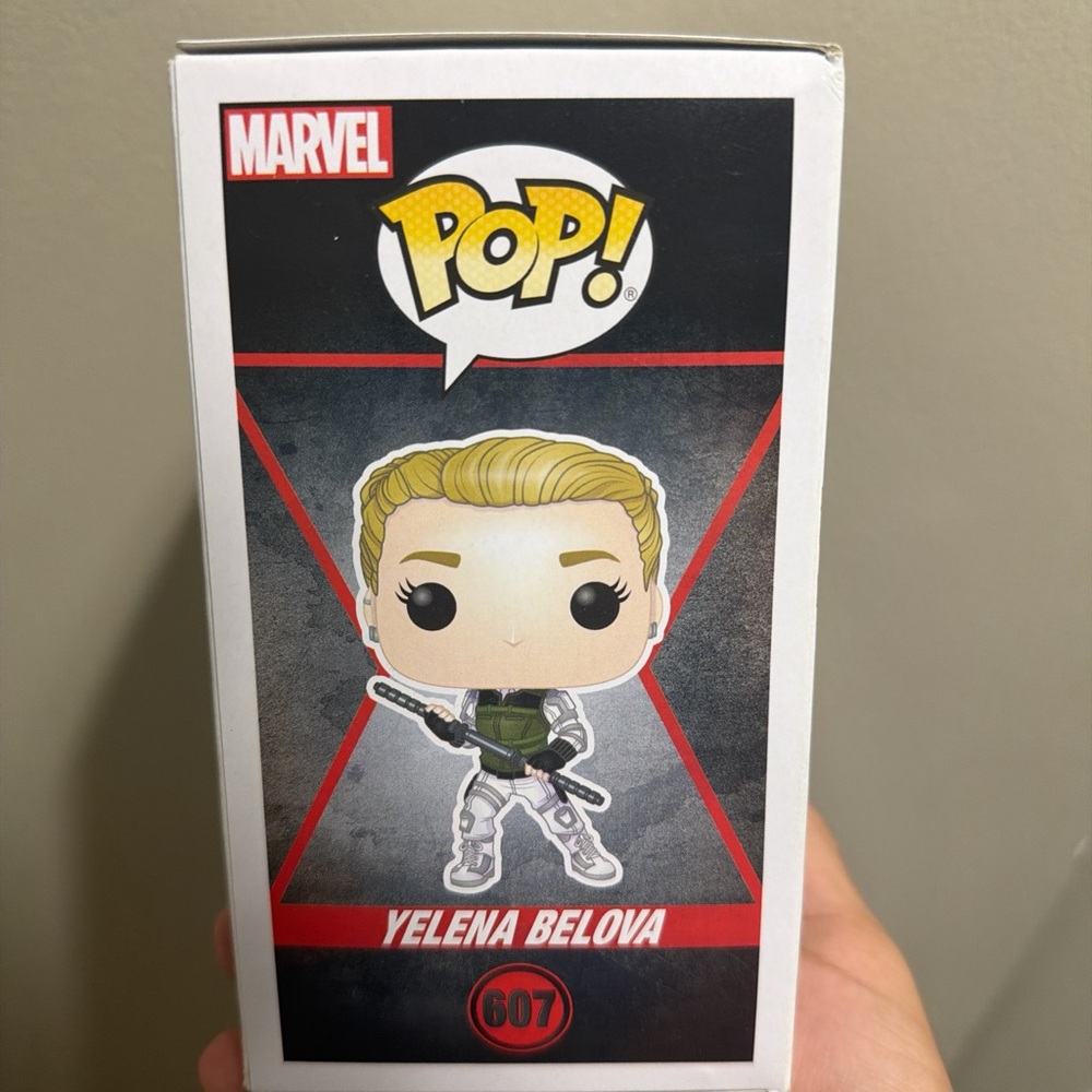 Marvel Pop! Yelena Belova Figure - Black, Green, White